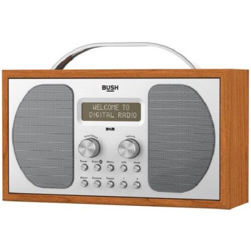 Bush Bush Wooden DAB & FM Radio With Bluetooth