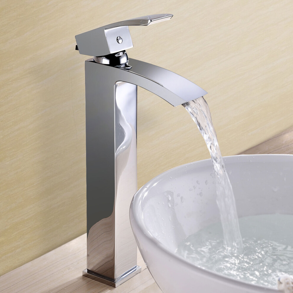 Arke Waterfall High Rise Basin Mono Mixer Tap