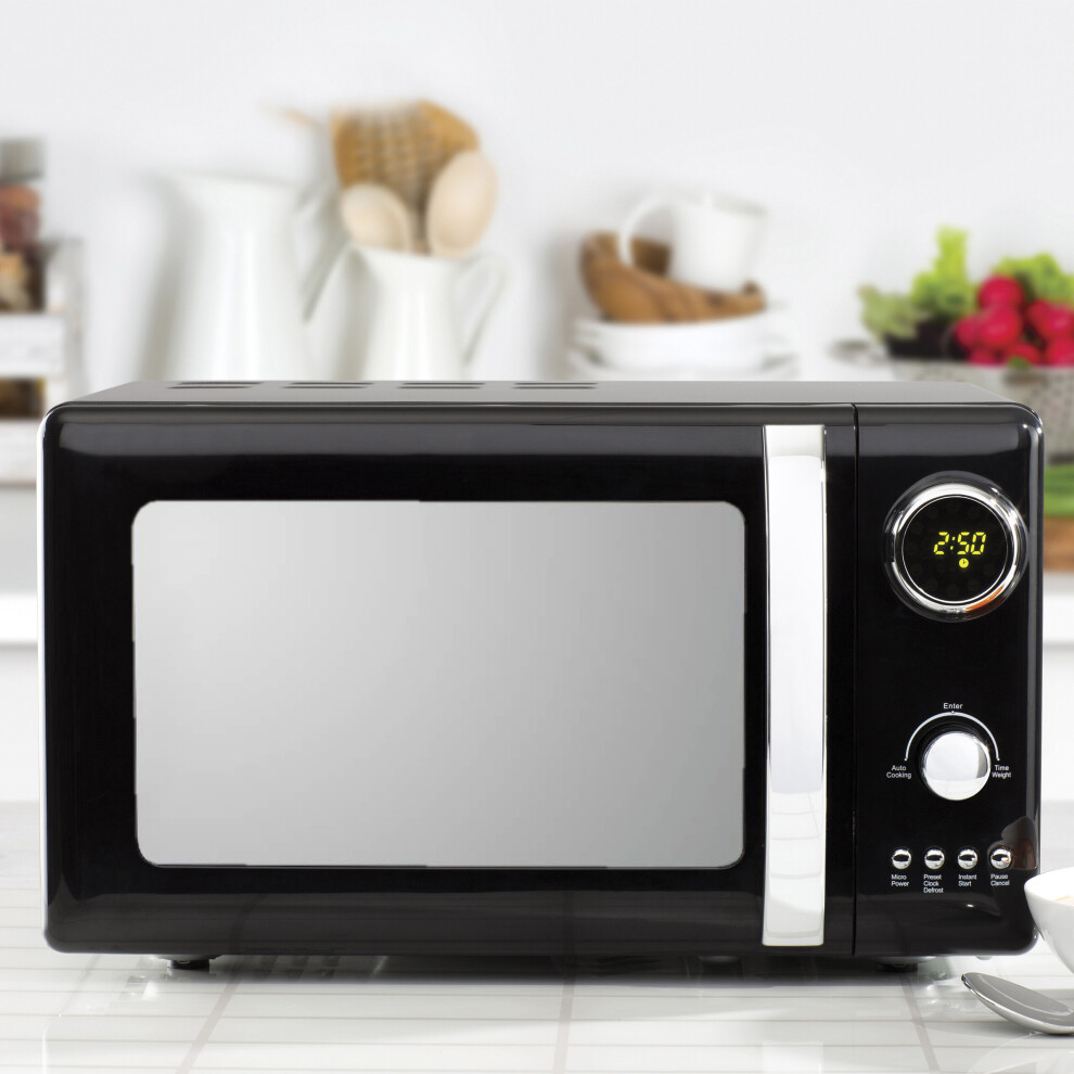 DAEWOO KENSINGTON 20L 800W DIGITAL MICROWAVE BLACK