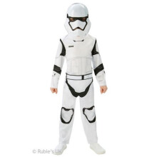 "Star Wars Stormtrooper Kostüm - Junge 5-6 Jahre - RUBIES - Bedruckter Overall und Hartmaske"