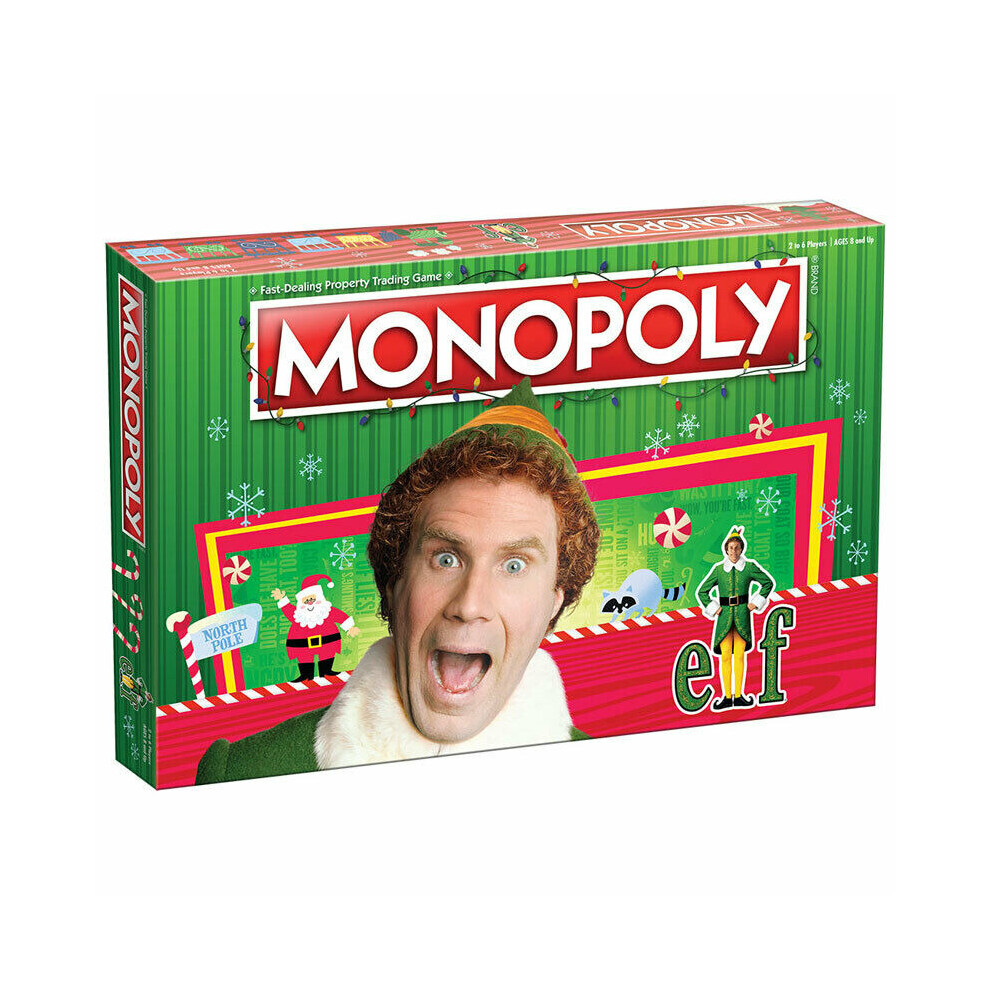 Elf Monopoly Board Game