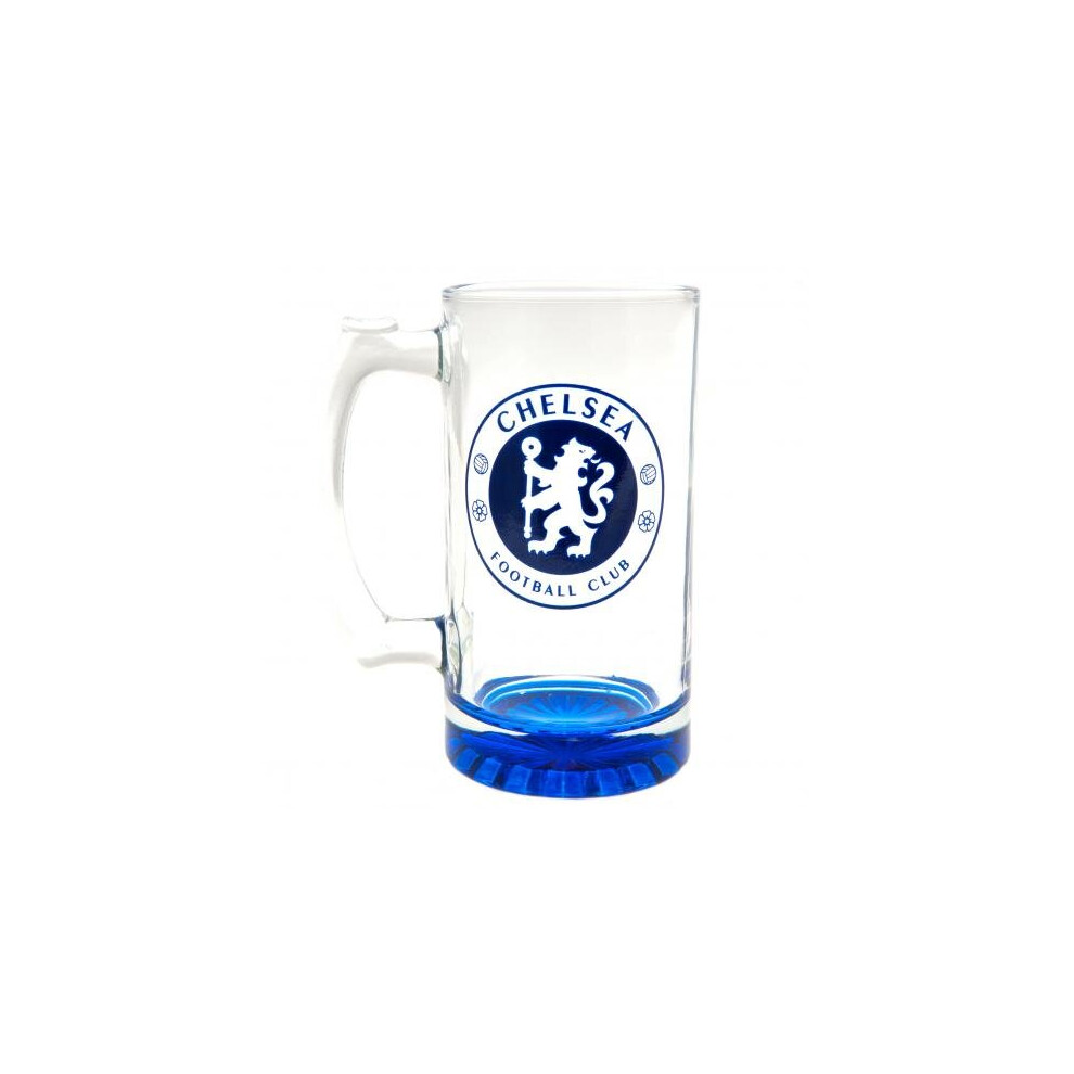 Chelsea FC Stein Glass Tankard