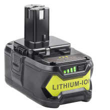 (1PC) 18V 6.0Ah For Ryobi One+ Plus P108 Lithium-ion Battery RB18L50 P104 RB18L40