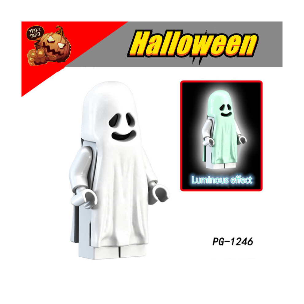 10X Minifigure Vitruvius / Ghost Toy Collection Fit Lego Luminous Deco Halloween Decoration