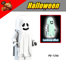 10X Vitruvius / Ghost Minifigure Toy Collection Fit Lego Luminous Deco Halloween Decoration