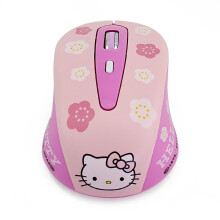 Wireless Mouse Computer 2.4G Ergonomic Silent Creative Mause Hallo Kitty Cute Mice Girl Pink Gift For Laptop PC MAC Computer