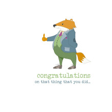 Congratulations Sparkle Finished Greeting Card By Dandelion Stationery Cards