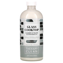 Therapy Clean, Glasskochfeldreiniger, Reiniger & Polier mit Zitronen-Öl, 16 fl oz (473 ml)