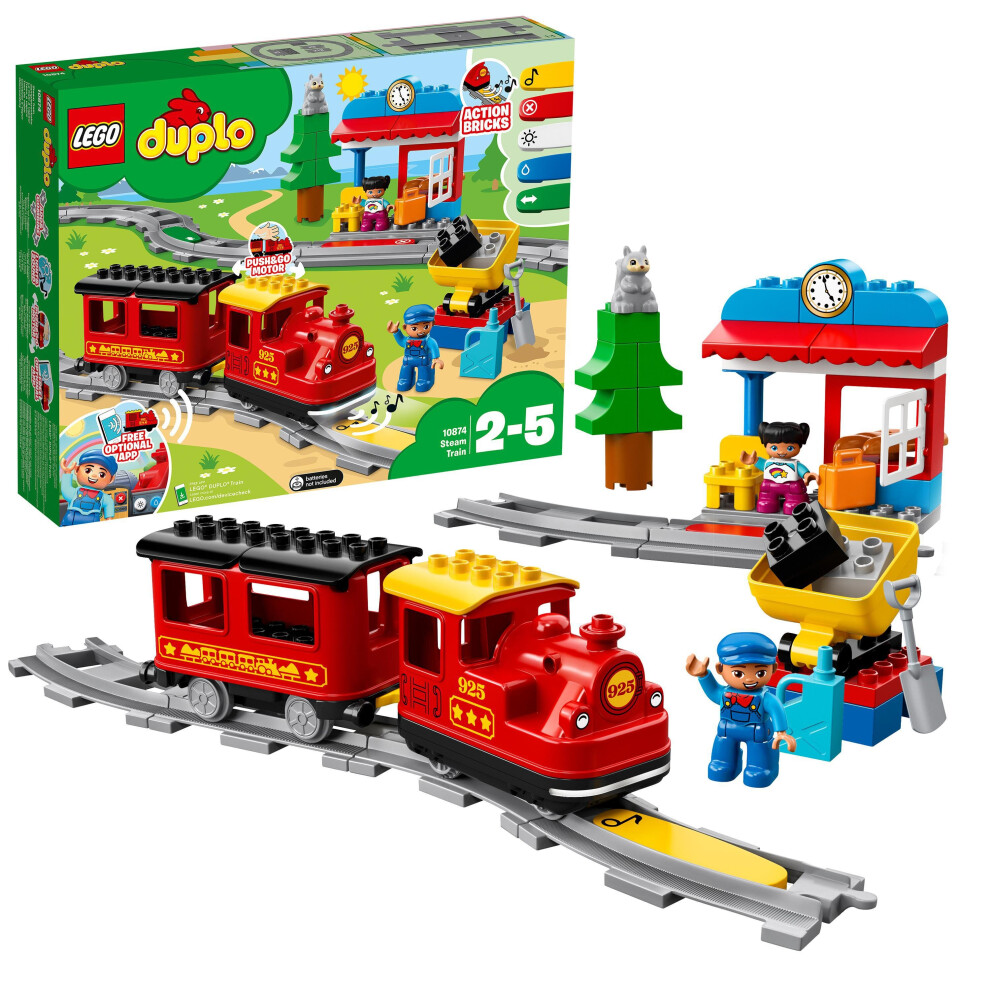 LEGOÂ® DUPLOÂ® 10874 Town Steam Train