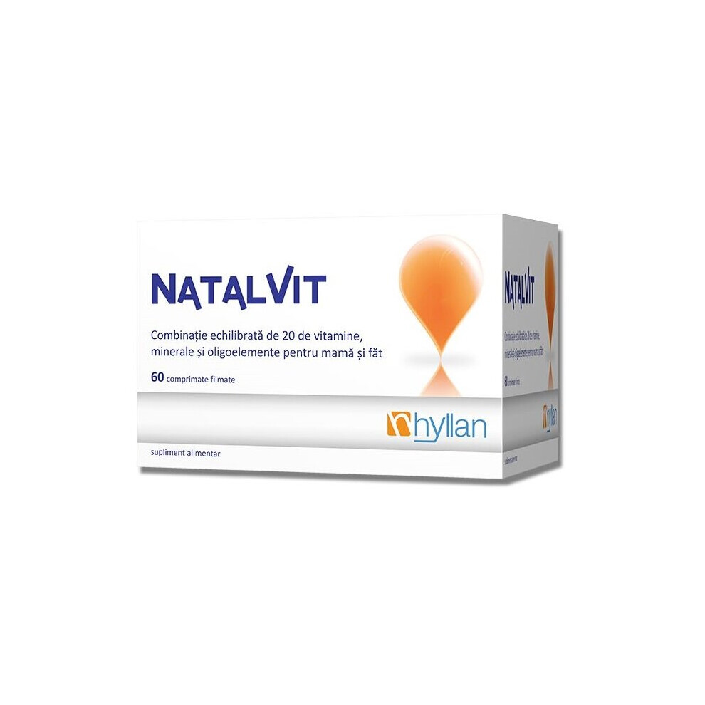 Natalvit, 60 tablets, Hyllan, for 2 months preconceptionally