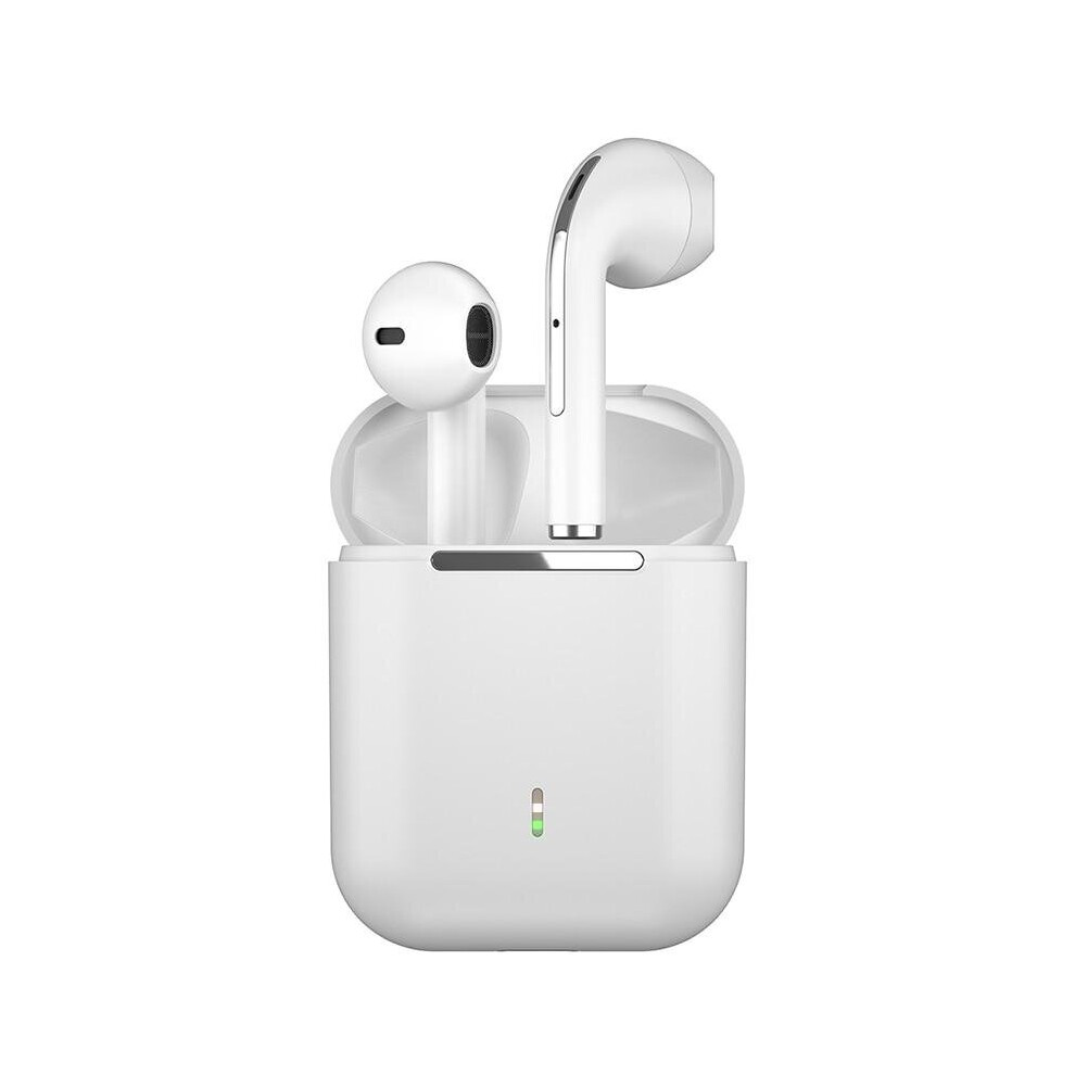 Grosband (White) Tws Bluetooth Headphones Stereo True Wireless Headphone Earbuds In Ear Handsfree Earphones Ear Buds For Mobile Phone