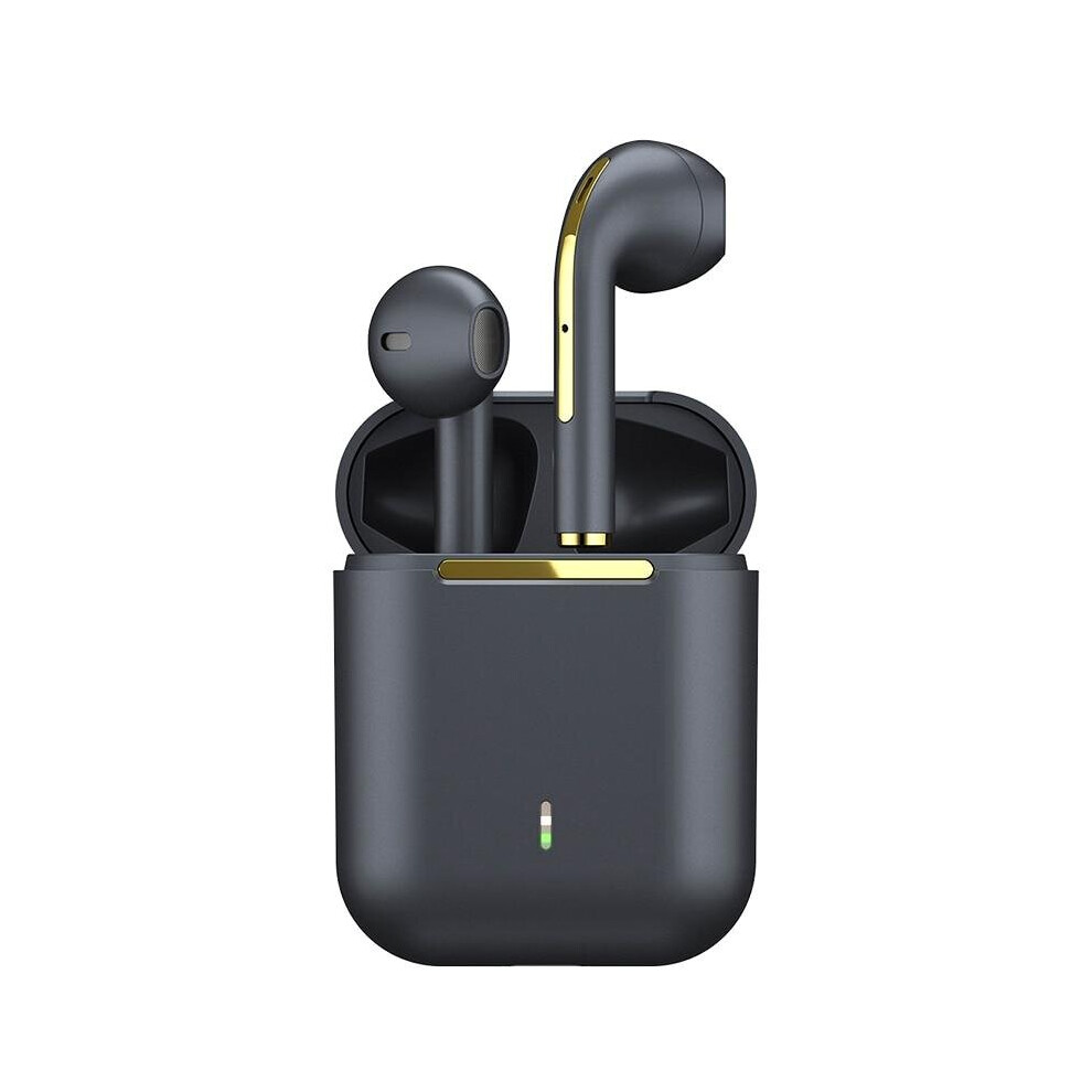 (Black) Tws Bluetooth Headphones Stereo True Wireless Headphone Earbuds In Ear Handsfree Earphones Ear Buds For Mobile Phone Black 364967497199