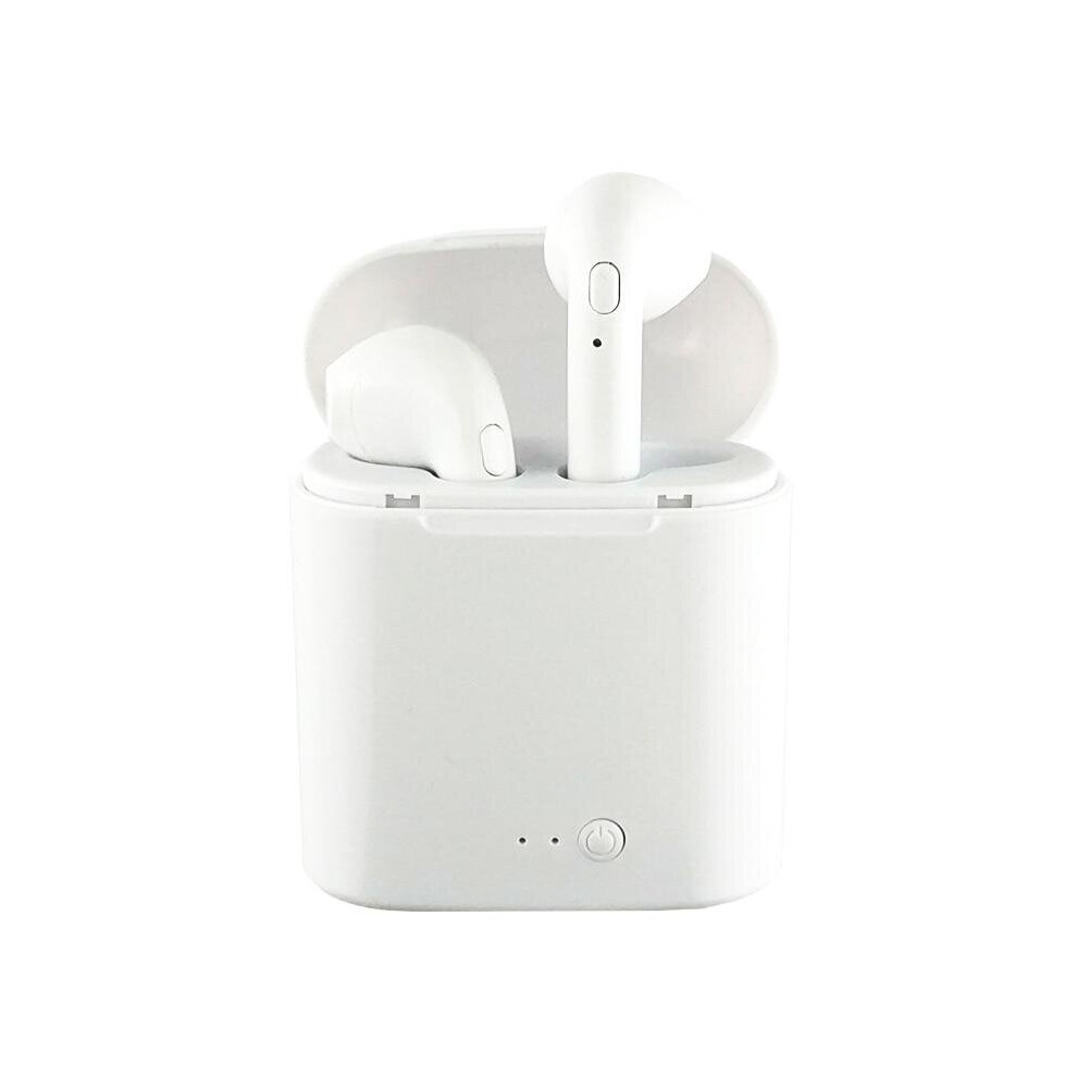 (White) i7s TWS Wireless Earphone bluetooth 5.0 Earphones sport Earbuds Headset in-ear Wireless headphones With Mic For all smart phones-image-OPC-P8FGTHM-NEW