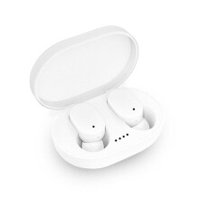 (White A6S) Earphones wireless Bluetooth earphone for iphone xiaomi Xiomi Redmi Huawei Samsung galaxy buds earbuds Microphone mini