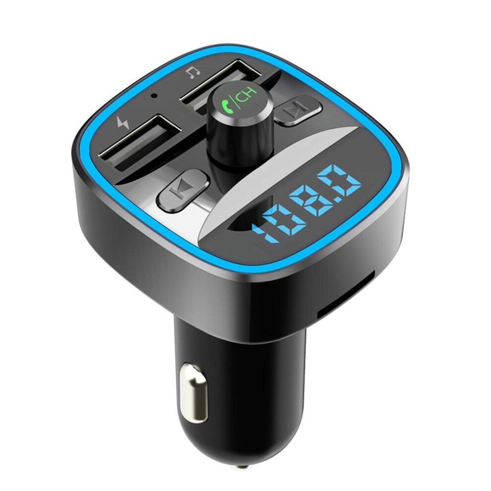 Transmitter Fm For Car Fast Charger Qc3.0 Usb Charger Car Usb Charger Mp3 Player 5.0 Handsfree Wireless Car Kit 364967497007