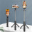 Wireless Selfie Tripod Stick Foldable Bracket Monopod With fill light Bluetooth shutter For IOS Android 4