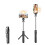 Wireless Selfie Tripod Stick Foldable Bracket Monopod With fill light Bluetooth shutter For IOS Android 1