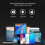 (White keyboard) Mini folding keyboard Touchpad Bluetooth 3.0 Foldable Wireless Keypad for Windows,Android,ios Tablet ipad Phone 4