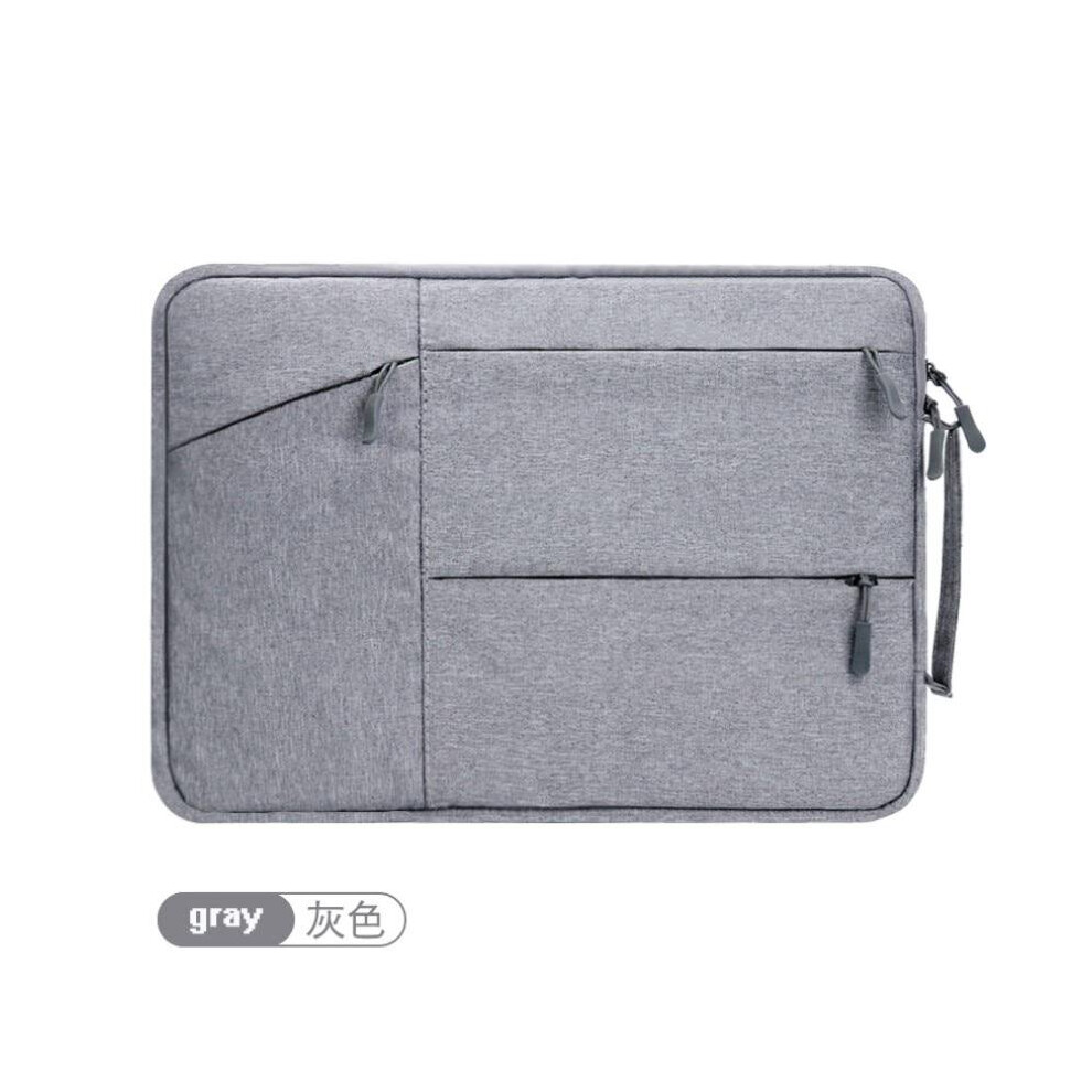 (A 13.3Inch) Laptop Bag Case Air 13 15 Cover Funda Sleeve Portable Case For Macbook Pro Air 12 13.3 14.1 15.6 Inch Redmibook M1 Notebook Pc Gray 364967493375