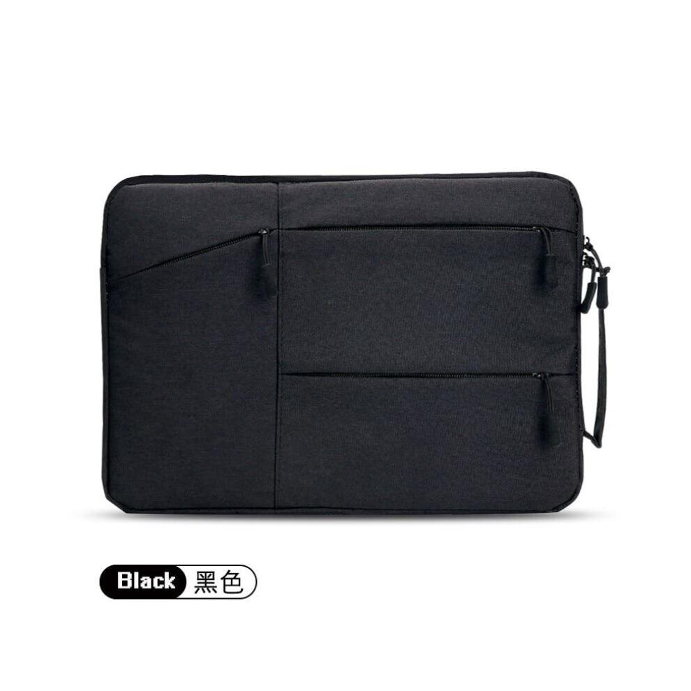 (A 12Inch) Laptop Bag Case Air 13 15 Cover Funda Sleeve Portable Case For Macbook Pro Air 12 13.3 14.1 15.6 Inch Redmibook M1 Notebook Pc Black 364967493481