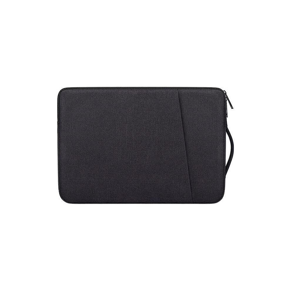 (, 15.4 Inch) Laptop Sleeve Bag 13.3/14.1/15.6 Inch Notebook Handbag Macbook Air Pro Case Cover Waterproof Side Carry Laptop Line Sleeve Black 364967494051