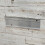 Wall Mounted Folding Shower Seat White with Chrome Trim 6