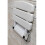 Wall Mounted Folding Shower Seat White with Chrome Trim 4