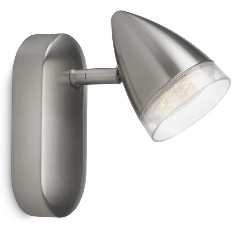 Philips 53210/17/16 - Maple Matt Chrome LED Contemporary Wall Light