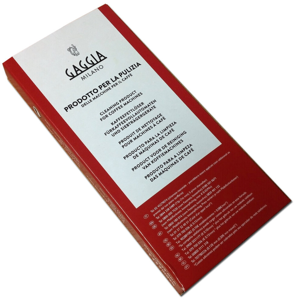 Gaggia RI9125/60 coffee oil remover/degreaser tablets ( 1 x 6pk )