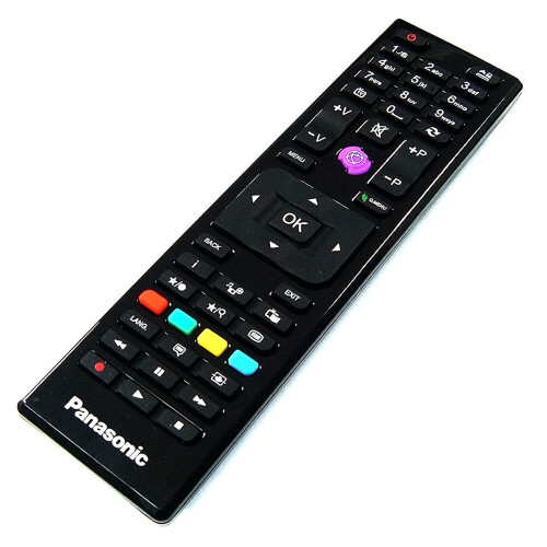 Panasonic Remote control for Panasonic Viera TV - RC-4875 , Black
