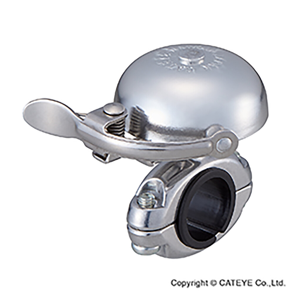 Cateye OH-2300A Hibiki Aluminum Bell Silver