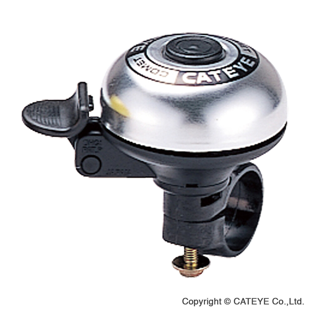 Cateye PB-200 Comet Bell Silver