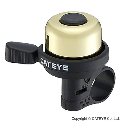 CatEye Cateye PB-1000 Wind Brass Bell Gold