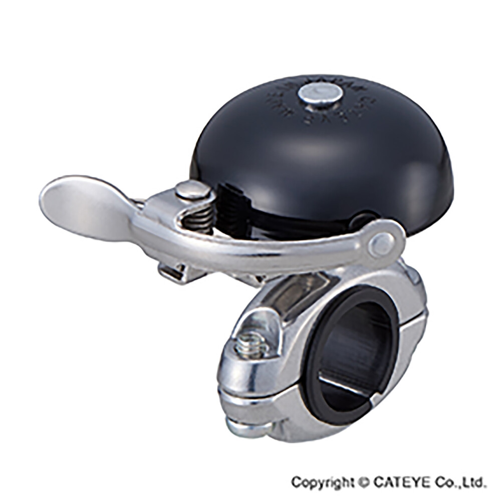 Cateye OH-2300A Hibiki Aluminum Bell Black