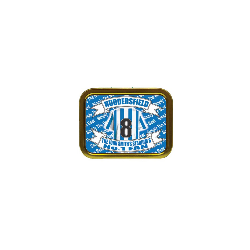 Personalised Gift Products Huddersfield Football Shirt Tobacco Tin Gift & Smoking Products