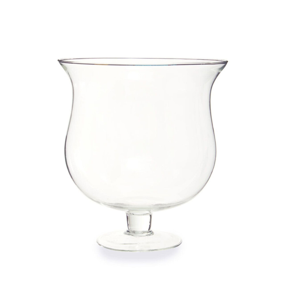 Ambra Clear Glass Cognac Vase