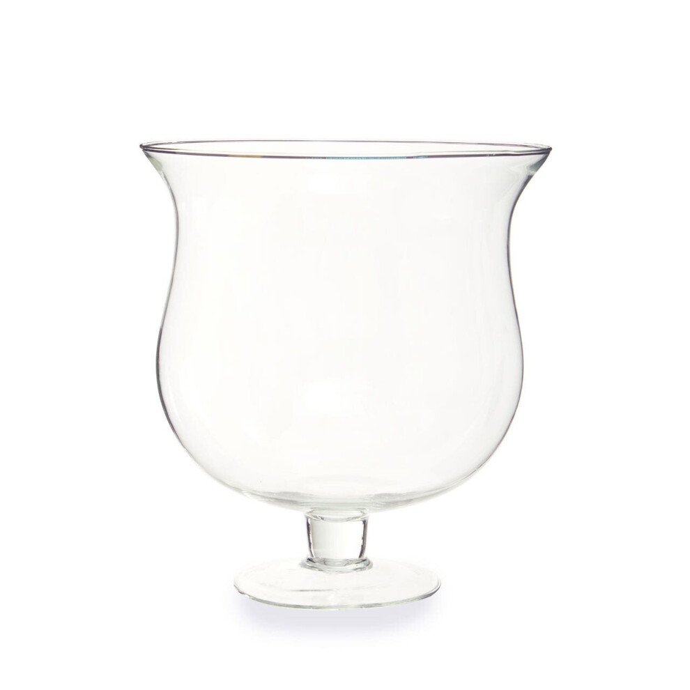 Premier Housewares Ambra Clear Glass Cognac Vase
