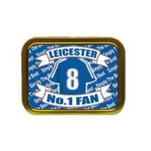 Leicester Football Shirt Tobacco Tin Gift & Smoking Products