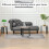 Homcom HOMCOM 3 PCs Nesting Table Coffee Table  Set MDF Living Room Furniture 5