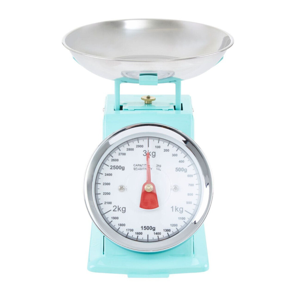 PASTEL GREEN KITCHEN SCALE