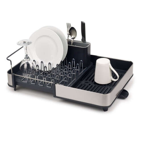 Joseph Joseph Joseph Joseph Extendable Dish Rack Drainer Stainless Steel 85153 1