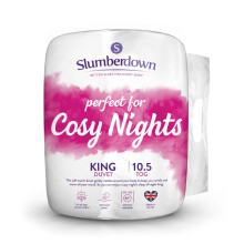 (10.5 Tog, King) Slumberdown Cosy Nights Duvet UK Made