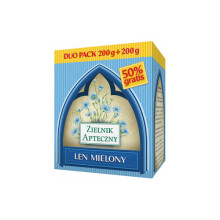 Len mielony Duo Pack, 200 g + 200 g