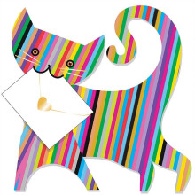 Rainbow Cat 3D Animal Shaped Any Occasion Greeting Card Special Delivery Cards