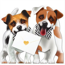 Stan & Olly 3D Animal Shaped Any Occasion Greeting Card Special Delivery Cards