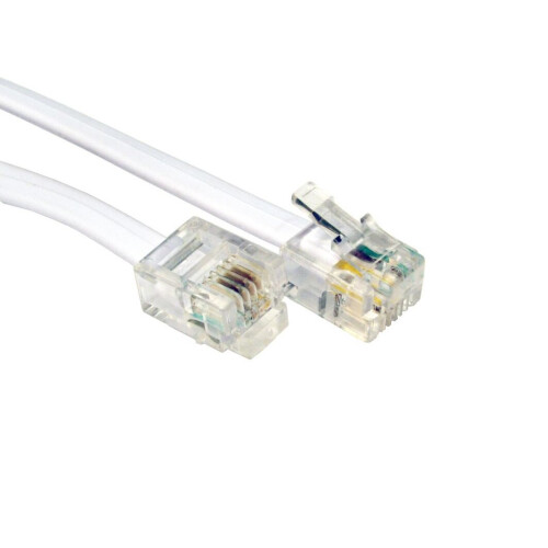 Cables Direct BT-103 telephone cable 3 m White