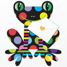 Hoppy Frog 3D Animal Shaped Any Occasion Greeting Card Special Delivery Cards