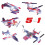 Laser Pegs Multicolour 5-in-1 Multi Models Vtol Sparhawk Playset 3
