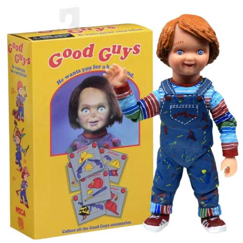NECA Chucky Doll Halloween Child's Play Good Guys Action Figure Ultimate Clothed Toy