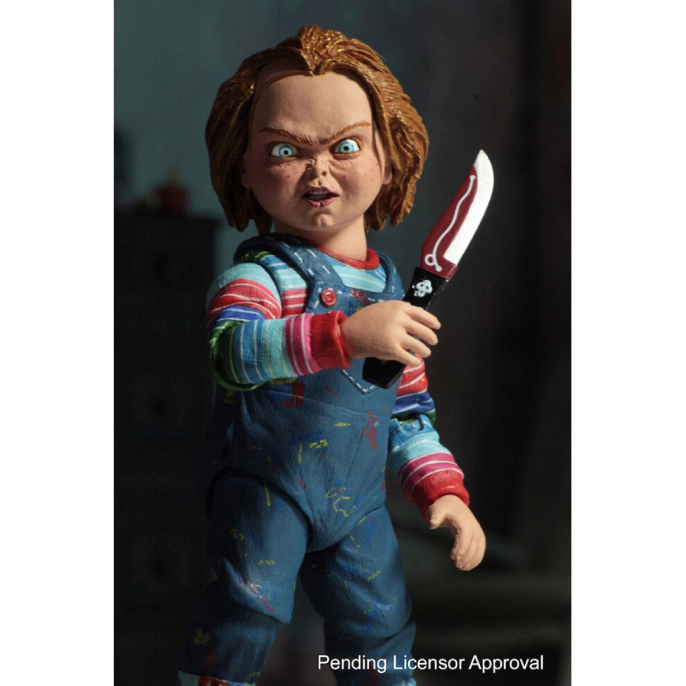 Child's Play Good Guys 4 Ultimate Chucky Action Figure NECA Reel